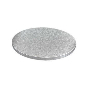 Picture of ROUND BOARD CAKE DRUM SILVER 6 INCH OR OR 15CM